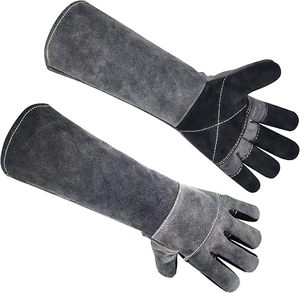 Gants de soudage industriels durables, flexibles, respirants, à motif diamant, résistants à la chaleur, antidérapants, ignifuges, anti-coupures, anti-vibrations - Product Image 6