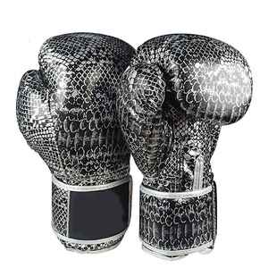 ถุงมือชกมวยคุณภาพสูงแบบมืออาชีพ บุหนาพิเศษ ป้องกันอย่างดี ระบายอากาศได้ดี ฝ่ามือเสริมความทนทาน - Product Image 1