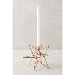 Portavelas de Metal Geométrico Dorado de Lujo, Soporte Moderno para Velas Votivas en Forma de Cubo, Decoración para Mesa de Fiesta Navideña, Portavelas para el Hogar - Product Image 6