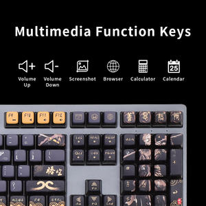 Clavier mécanique silencieux pleine taille 108 touches, triple mode, avec interrupteurs Kailh, rétroéclairage LED, hot-swappable, USB Type-C, pour le gaming – Nouveau produit - Product Image 3