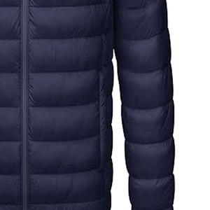 High Quality Reversible Winter <b>Puffer</b> <b>Jacket</b> for Men Custom Logo OEM Printed Zipper Closure Bubble Design - Product Image 3