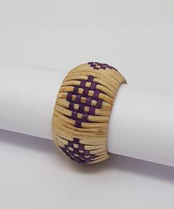 Anillos de Servilleta Redondos Clásicos de Bambú y Yute de 5 cm de Ancho para Fiestas - Product Image 5