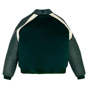 Veste en cuir Avirex personnalisée de haute qualité pour hommes, vêtements d'hiver, vestes universitaires en cuir Avirex, meilleure fabrication, marque personnalisée - Product Image 4