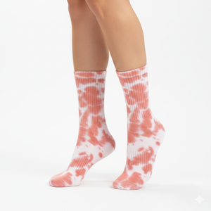 Unisex Breathable Crew <b>Socks</b> Cotton Blend Stretch Athletic <b>Socks</b> Soft Comfortable Fit <b>For</b> Sports Training Running <b>Work</b> Travel - Product Image 1
