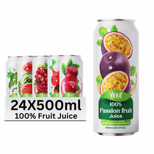 Bebida de jugo de fruta de Vietnam 500ml con pulpa, sin azúcar, Etiqueta Privada, muestra gratis, precio de fábrica, OEM/ODM - Product Image 1