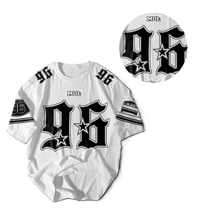 Diseña tu propia camiseta de fútbol americano extragrande con sublimación por transferencia de calor, transpirable, 100% poliéster, cuello redondo y manga corta. - Product Image 2