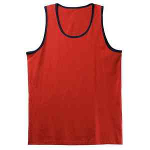 Débardeur uni pour homme pour l'entraînement et le fitness, impression de logo personnalisée, coton, style décontracté - Prix de gros usine - Product Image 5