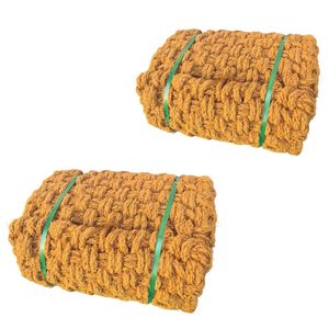 Tapete de Fibra de Coco/Palma Tejido a Mano, Antideslizante y Ecológico, 100% Coco, para Proyectos de Protección de Taludes y Paisajismo del Hogar - Product Image 1