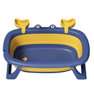 Polka Tots <b>Foldable</b> <b>Bath</b> tub - Blue - Product Image 1