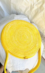 Sac bandoulière léger en jute, élégant et tendance, pour un usage quotidien - Product Image 5