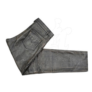 Fashion Wears Men Leather Pants Durable Material Comfortable Fit Perfect For All Seasons And Occasions For Best Sale - Product Image 3