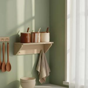 Tarro de Almacenamiento Moderno para Cocina con Tapa y Soporte para Cucharas, Acabado Liso Brillante, Organizador Compacto para Encimera, Elegante Organizador de Despensa - Product Image 4