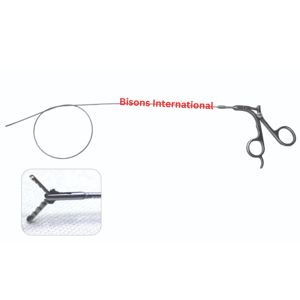 Pinzas Flexibles Laparoscópicas Tipo Alligator de Alta Calidad BISONS 5Fr x 60cm, Instrumento de Urología - Product Image 1
