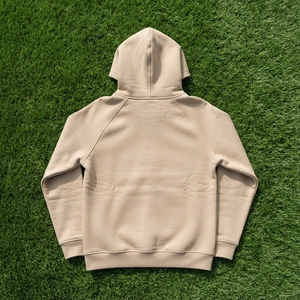 Sweat-shirt à capuche en polaire beige pour femme, cagoule intégrée, style décontracté streetwear - Product Image 6