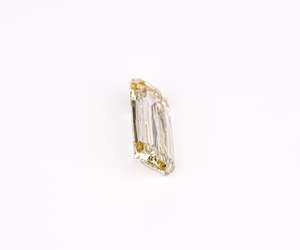 Diamant fantaisie jaune de laboratoire, taille ovale croisée, taille coussin, pureté VVS2, pierre libre pour la fabrication de bijoux - Product Image 2