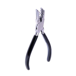 Pince à fermer les anneaux de qualité supérieure, pince à bijoux en acier inoxydable, pince à bijoux en acier allemand pour professionnels - Product Image 2