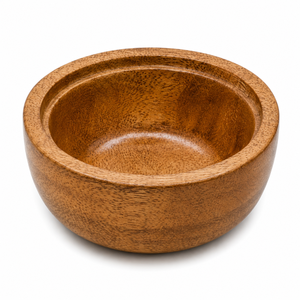 Bol à condiments artisanal en bois d'acacia, bol à sauce naturel en bois, bol de service pour collations fait main, vaisselle de cuisine rustique - Product Image 1