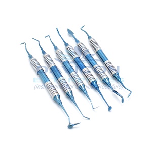 Instruments de restauration dentaire en acier inoxydable pour composites, outils dentaires pour le remplissage de résine composite et la restauration dentaire - Product Image 6