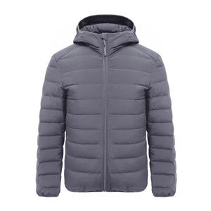 Fully Customized <b>Men's</b> Waterproof <b>Canvas</b> Puffer <b>Jackets</b> Polyester Wadding Filled Winter DDP Shipping - Product Image 4