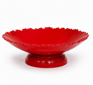 Gran oferta de Metal de hierro de primera calidad, Mini cuencos para servir recubiertos de polvo, diseño de bordes en zigzag, cuenco de vajilla para Hotel y restaurante - Product Image 1