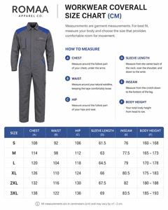 Spandex Hi Visibility Industrial <b>Work</b> Coverall Heavy Duty Mechanic Utility Pockets Concealed Front Zip <b>Waterproof</b> Anti-Bacterial - Product Image 4