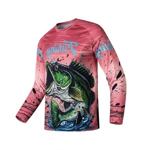 Camisa de Pesca Personalizada al por Mayor, Manga Larga, Sublimada, Protección UV UPF 50, Secado Rápido, Camisa de Pesca de Alto Rendimiento - Product Image 1