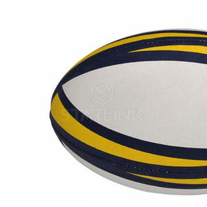 Ballon de rugby professionnel en cuir PU durable, faible MOQ, pour entraînement et matchs, destiné aux clubs sportifs. - Product Image 6