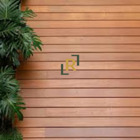Plancher de terrasse extérieur en bois de teck Java