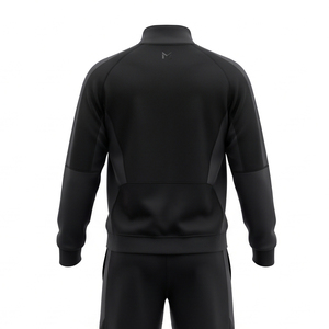 Ensemble de survêtement unisexe personnalisé à marque privée, anti-transpiration, pour le sport, la gym et le jogging, 2 en 1, 100% coton - Product Image 2