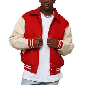 Chaqueta Varsity para Hombre, Estilo Minimalista y Elegante, Lista para Usar al Aire Libre - Product Image 2