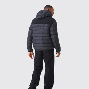 New Arrival Slim Fit Fashionable Spring <b>Varsity</b> <b>Jacket</b> Panel Design Standard Weight Custom Front <b>Plain</b> Wholesale Men's <b>Jackets</b> - Product Image 3