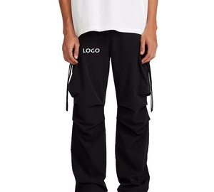 Jogging cargo homme, marque privée, avec cordon de serrage, pour un style de vie actif. - Product Image 3