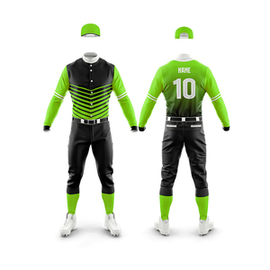 ชุดยูนิฟอร์มเบสบอลชาย เสื้อเจอร์ซีย์ลายทางสีส้มดำ พร้อมกางเกงสีดำ โพลีเอสเตอร์ระบายอากาศได้ดี สำหรับผู้ใหญ่ - Product Image 5