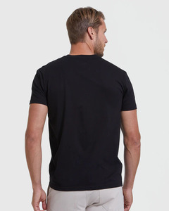 Camisetas Casuales de Cuello Redondo para Hombre, Estilo Moderno, Corte Holgado, Logotipo Personalizado, Transpirables, 100% Algodón, Precio al por Mayor, Ropa de Verano - Product Image 3
