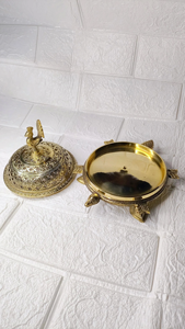 Brûleur d'encens Oud Bakhoor religieux traditionnel, design arabe, 100% naturel, écologique, durable - Product Image 4