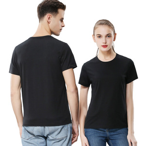 T-shirts personnalisés en coton 100 % pour hommes et femmes, motif lettres, tissu toile anti-boulochage, livraison DDP - Product Image 4