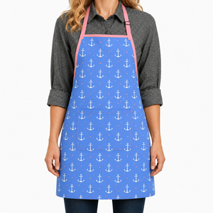 Premium Luxury Cotton Printed Kitchen Apron For <b>Cooking</b> Chef Bib Apron Reusable Custom Wholesale in India - Product Image 1