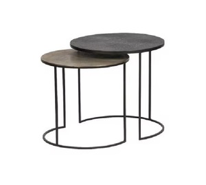 Mesa de Centro Plegable de Metal de Diseño Premium de Unicorn Handicrafts, Mesa de Centro Moderna para Sala de Estar - Product Image 4