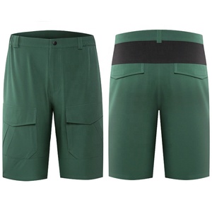 Pantalones cortos de gimnasio de algodón premium para hombre, pantalones cortos deportivos ajustados con cordón y bolsillos laterales para hombre - Product Image 2