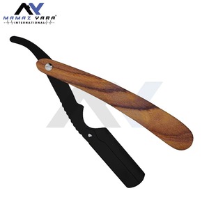 Navaja de Afeitar Recta Premium para Barbería, de Acero Inoxidable, Clásica, Manual, Profesional, para un Afeitado Suave, Individual - Product Image 4