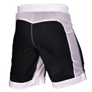 Shorts de combat unisexes pour kickboxing, boxe, MMA, design professionnel, logo personnalisé, respirant, séchage rapide, léger, 100% polyester - Product Image 4