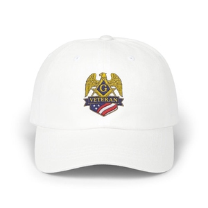 Casquette de baseball Master Mason Blue Lodge - Casquette brodée pour papa Mason vétéran - Product Image 5