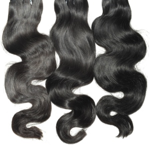 Extensions de cheveux humains premium indiens vierges Remy, ondulés, double trame, pointes pleines, double épaisseur, 100g, à clipser - Product Image 6