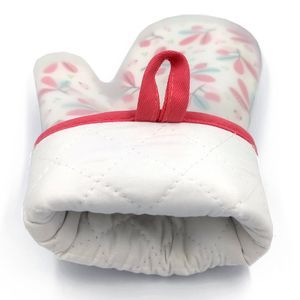Custom <b>Oven</b> Mitts 1 Pair of Quilted Terry Cloth Lining Extra Long Professional Heat Resistant Kitchen <b>Oven</b> <b>Gloves</b> - Product Image 3