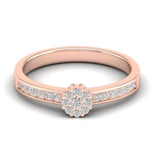 Anillo de Compromiso REYES de Plata Esterlina 925 con Moissanita de 0.27 Quilates, Anillo de Eternidad Clásico, Regalo de Aniversario de Bodas, Joyería Original - Product Image 5