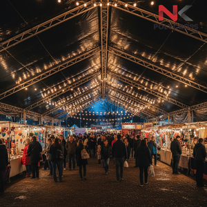 Bâche de protection agricole pour stand de festival, toile de couverture en PVC laminé de qualité industrielle pour stand de festival - Product Image 2