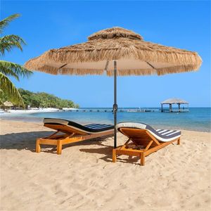 Portable 10 Foot Beach Umbrella with LED Lights Patio Umbrellas & Bases - Product Image 6