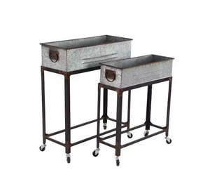 Macetas Galvanizadas Decorativas para el Hogar, de Forma y Tamaño Personalizados, para Decoración de Jardines Interiores, Adornos para Macetas al Precio Más Bajo - Product Image 4