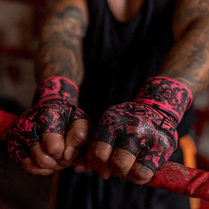 Vendas de Muay Thai ajustables con gel para boxeo, MMA, entrenamiento y gimnasio - Product Image 3