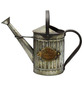 Regaderas de metal vintage más populares, hechas a mano en India, muy vendidas, decorativas para jardín, para regar plantas al aire libre. - Product Image 5